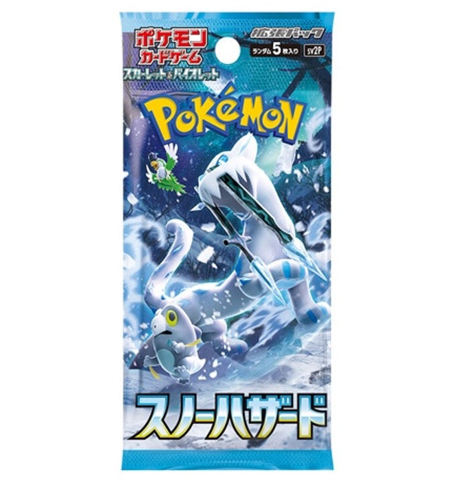 Pokemon Scarlet and Violet Booster Pack - Snow Hazard