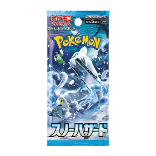 Pokemon Scarlet and Violet Booster Pack - Snow Hazard