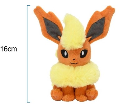 Pokemon Plush Toy Flareon #136 [Mini size]